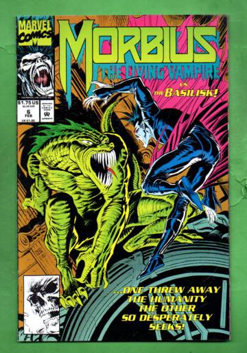 Morbius: The Living Vampire Vol. 1 #6 Feb 93