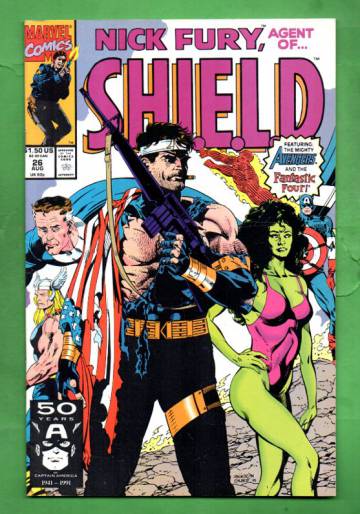 Nick Fury, Agent of S.H.I.E.L.D. Vol. 2 #26 Aug 91