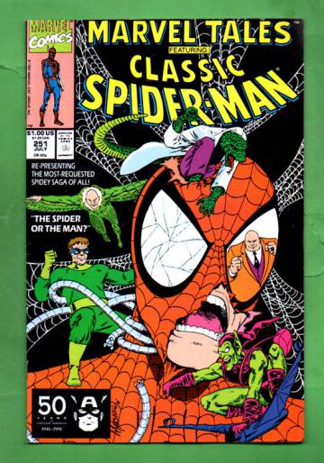 Marvel Tales Featuring Spider-Man Vol. 1 #251 Jul 91