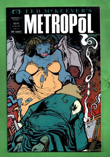 Ted McKeever's Metropol Vol.1 #4 Jun 91