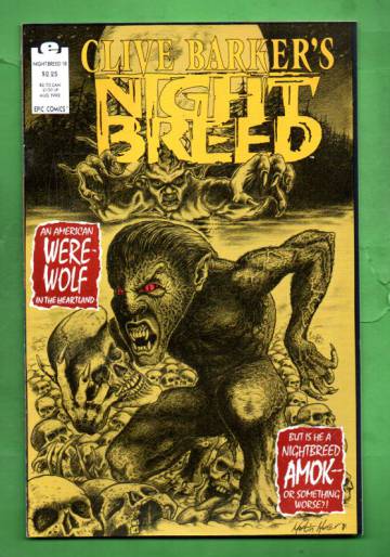 Clive Barker's Night Breed Vol.1 #18 Aug 92