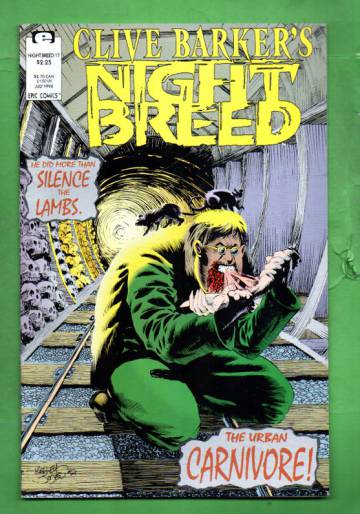 Clive Barker's Night Breed Vol.1 #17 Jul 92