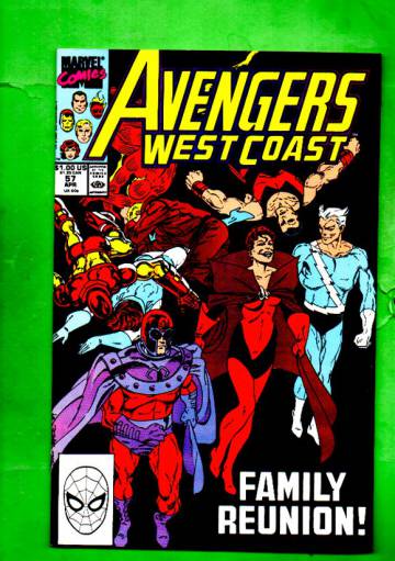 West Coast Avengers Vol.2 #57 Apr 90