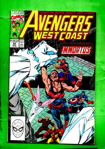 West Coast Avengers Vol.2 #62 Sep 90