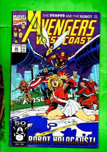 West Coast Avengers Vol.2 #68 Mar 91