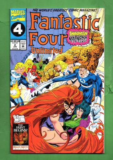 Fantastic Four Unlimited Vol. 1 #2 Jun 93