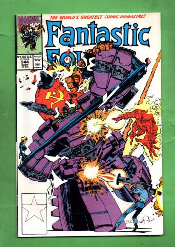 Fantastic Four Vol. 1 #344 Sep 90