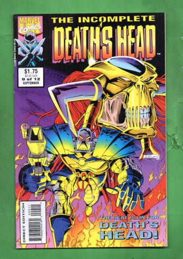 Incomplete Death's Head Vol. 1 #9 Sep 93