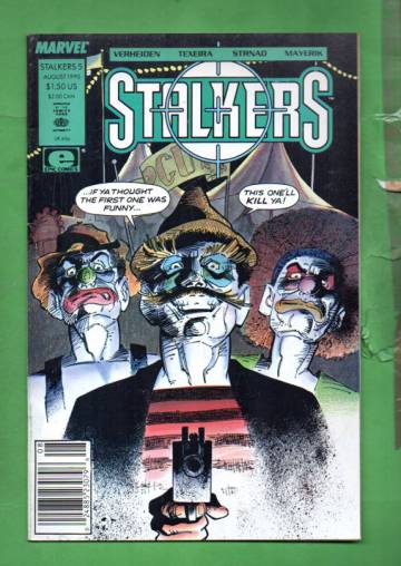 Stalkers Vol. 1 #5 Aug 90