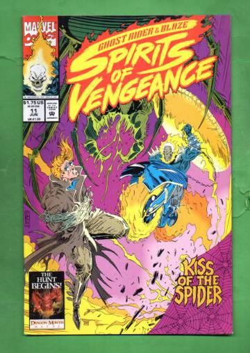 Ghost Rider /Blaze: Spirits of Vengeance Vol 1 #11 Jun 93