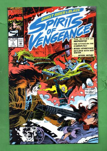 Ghost Rider /Blaze: Spirits of Vengeance Vol 1 #7 Feb 93