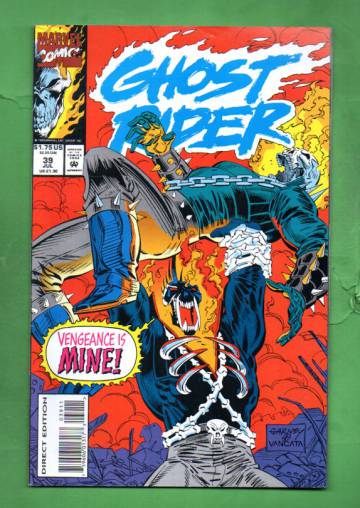 Ghost Rider Vol 2 #39  Jul 93