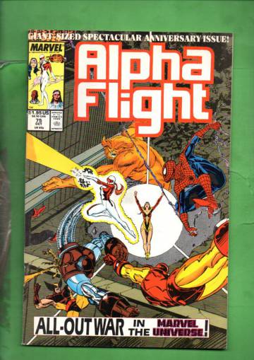 Alpha Flight Vol. 1 #75 Oct 89