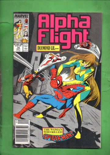 Alpha Flight Vol. 1 #74 Sep 89