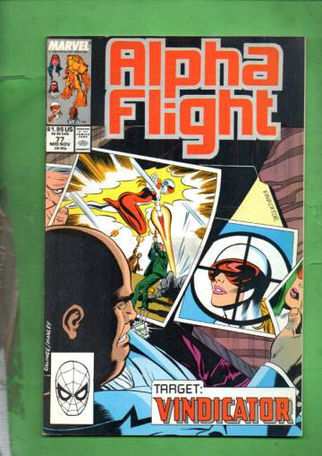 Alpha Flight Vol. 1 #77 Mid Nov 89