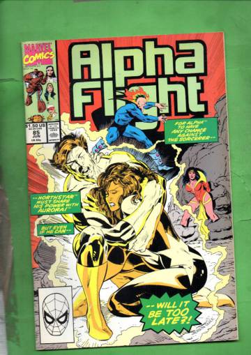 Alpha Flight Vol 1 #85 Jun 90