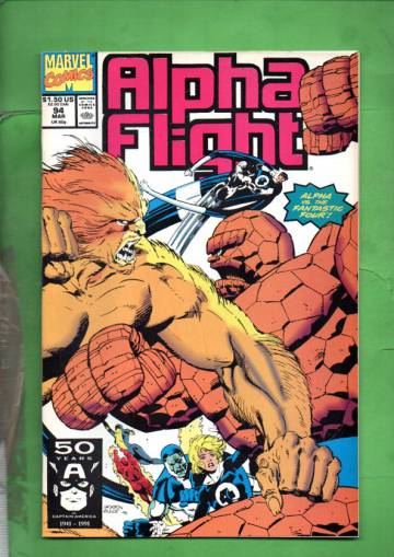 Alpha Flight Vol 1. #94 Mar 91