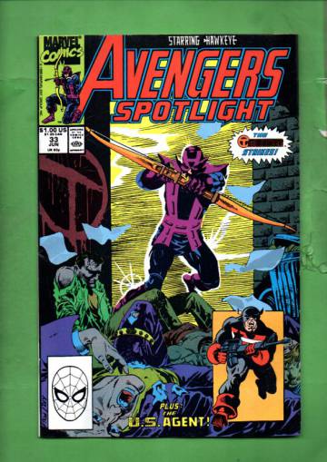 Avengers Spotlight Vol. 1 #33 Jun 90