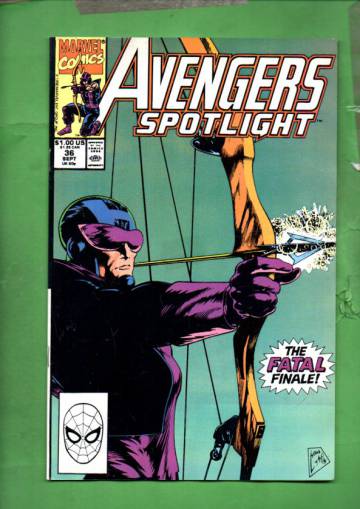 Avengers Spotlight Vol. 1 #36 Sep 90