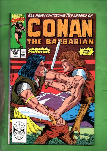 Conan the Barbarian Vol. 1 #233 Jun 90