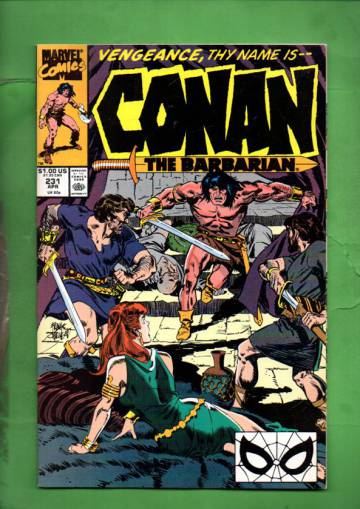 Conan the Barbarian Vol. 1 #231 Apr 90