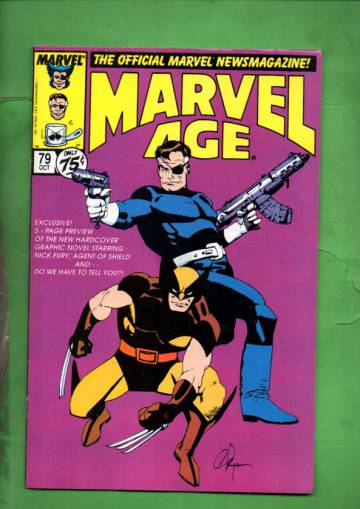 Marvel Age Vol. 1 #79 Oct 89