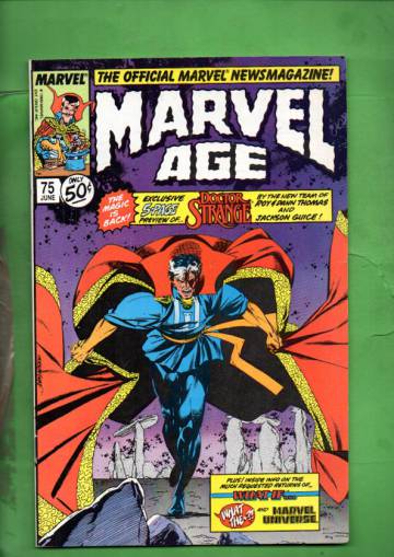 Marvel Age Vol. 1 #75 Jun 89