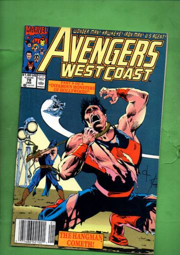 Avengers West Coast Vol 2 #78 Jan 92