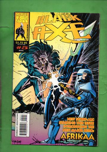 Black Axe Vol. 1 #5 Aug 93