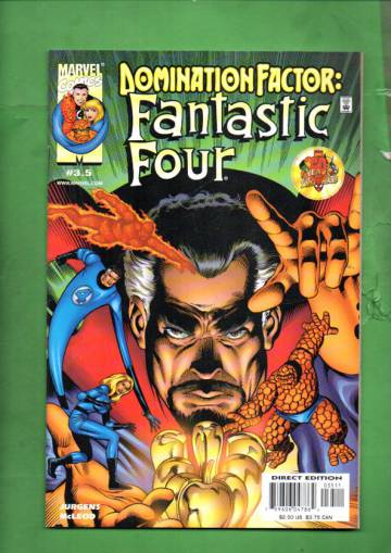 Domination Factor: Fantastic Four Vol. 1 #3 Jan 00