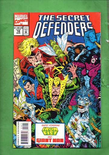 Secret Defenders Vol. 1 #18 Aug 94