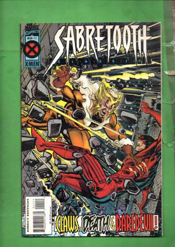 Sabretooth Classic Vol. 1 #11 Mar 95