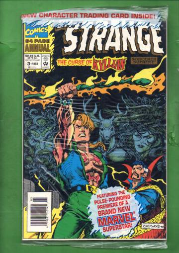 Doctor Strange, Sorcerer Supreme Annual Vol. 1 #3 93 (avaamaton pakkaus, sisältää kortit)