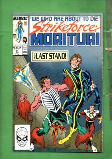 Strikeforce: Morituri Vol. 1 #31 Jul 89
