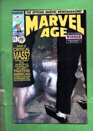 Marvel Age Vol. 1 #83 Mid-Dec 89