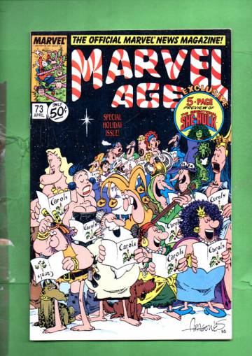 Marvel Age Vol. 1 #73 Apr 89