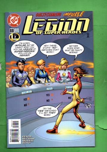 Legion of Super-Heroes #88 Jan 97