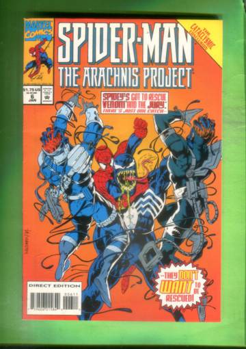 Spider-Man The Arachnis Project #6 Jan 95