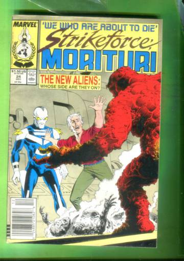 Strikeforce: Morituri Vol. 1 #24 Dec 88