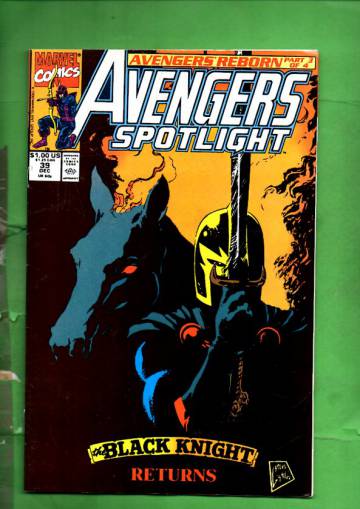 Avengers Spotlight Vol. 1 #39 Dec 90