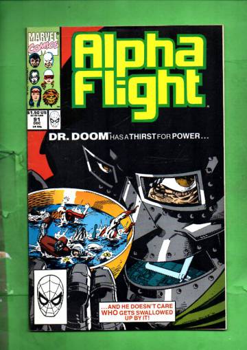 Alpha Flight Vol. 1 #91 Dec 90