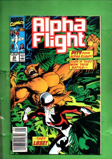 Alpha Flight Vol. 1 #84 May 90