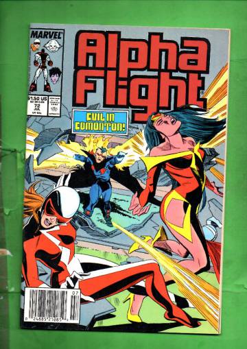 Alpha Flight Vol 1 #72 Jul 89