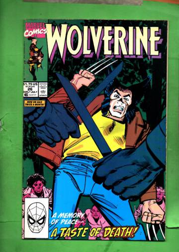 Wolverine #26 Mid Jul 90