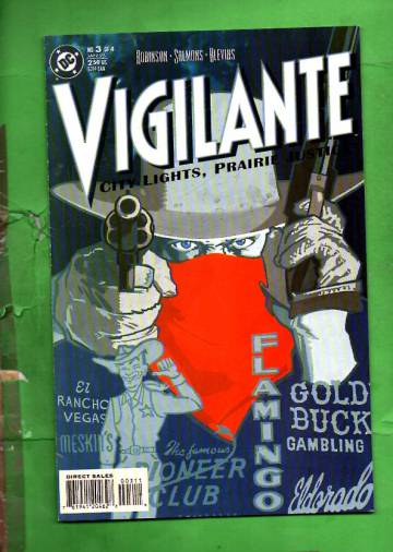 Vigilante: City Lights, Prairie Justice #3 Jan 96
