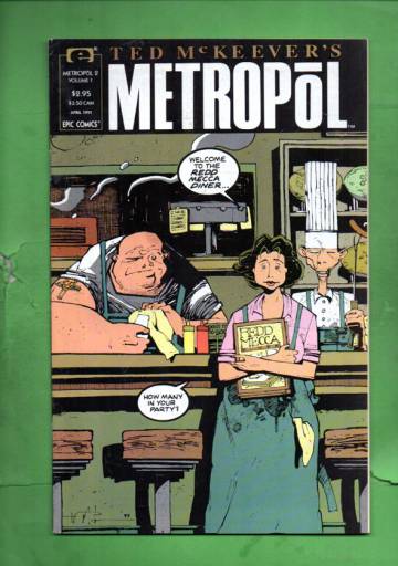 Ted McKeever's Metropol Vol. 1 #2 Apr 91