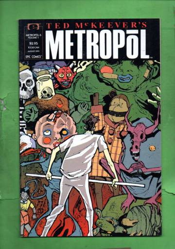 Ted McKeever's Metropol Vol. 1 #6 Aug 91