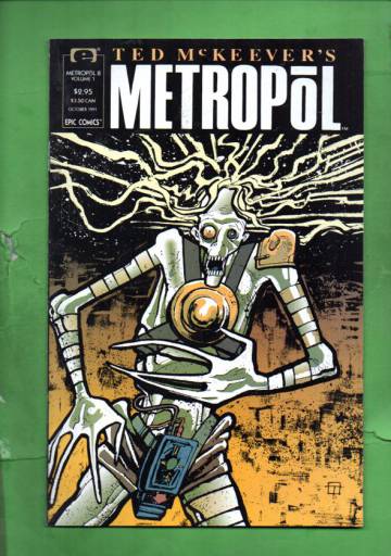 Ted McKeever's Metropol Vol. 1 #8 Oct 91