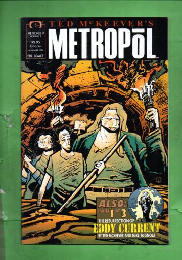 Ted McKeever's Metropol Vol. 1 #9 Nov 91