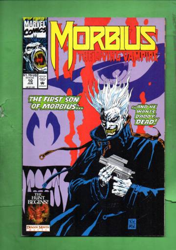 Morbius: The Living Vampire Vol.1 #10 Jun 93